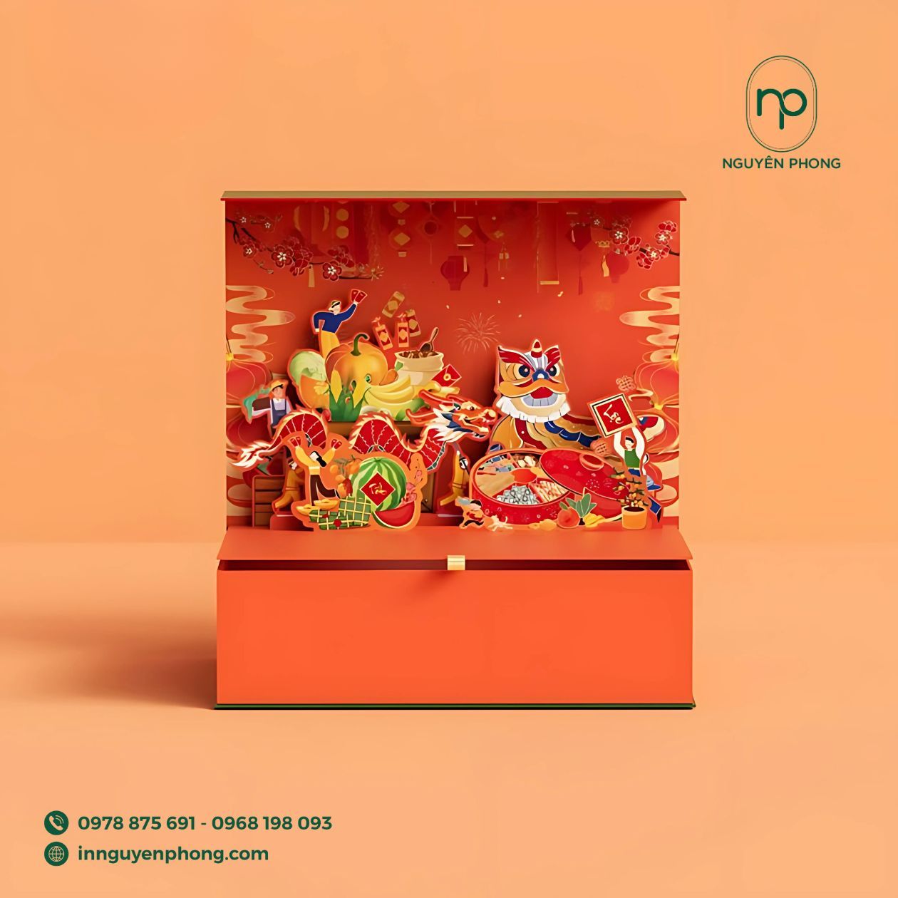 Mẫu lì xì giá rẻ tại xưởng in Nguyên Phong 